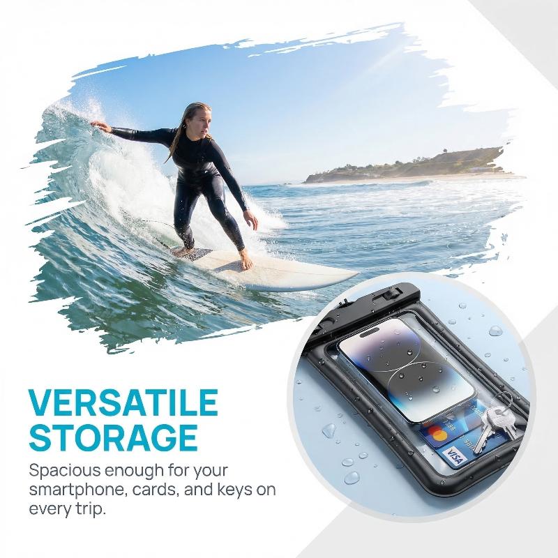 Aquatic Sports - ★▲Universal SelfSealing Waterproof Phone Bag Touch